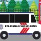 Ilustrasi lokasi SIM Keliling dan biaya perpanjang SIM A dan C.