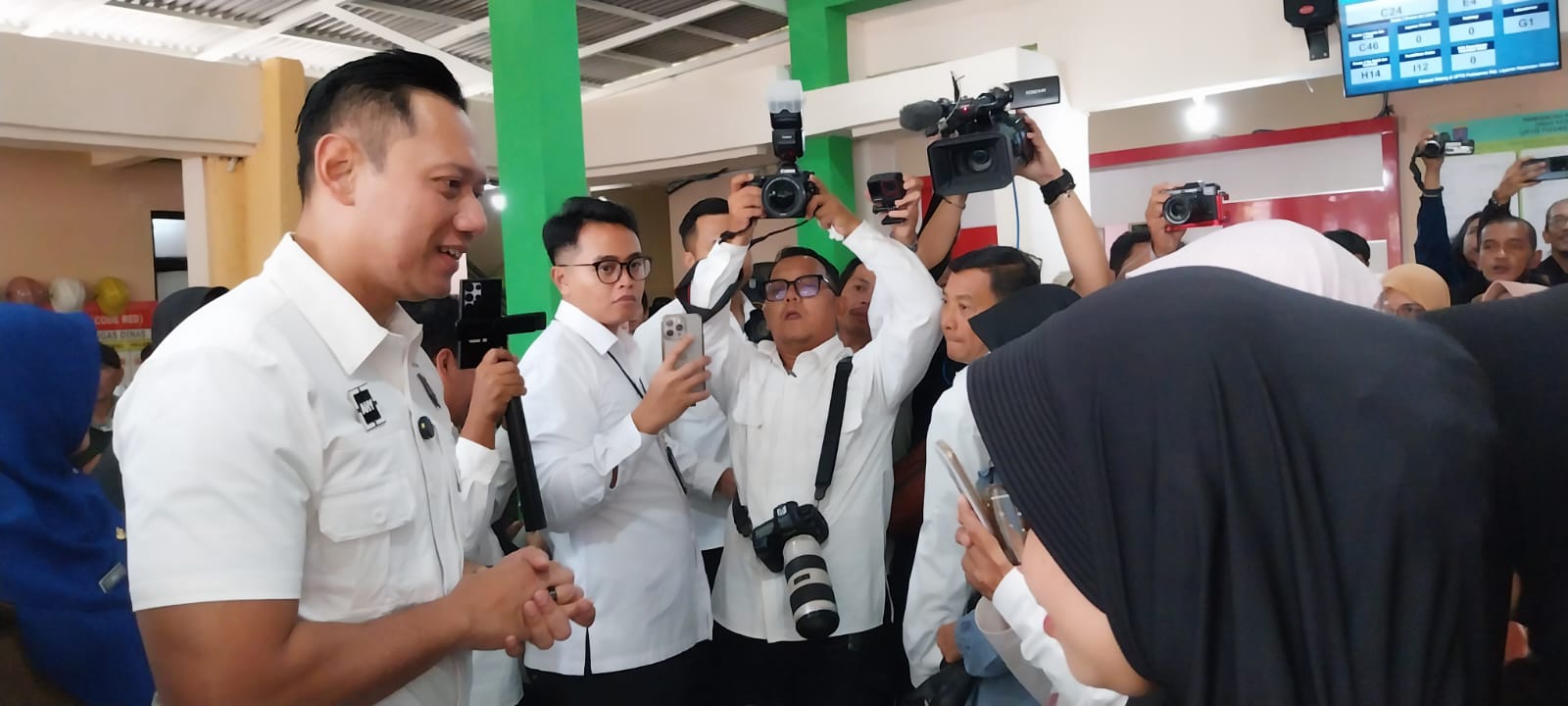 Menko Infrastruktur dan Pembangunan Kewilayahan, Agus Harimurti Yudhoyono (AHY).