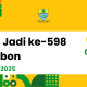 Banner HUT Kota Cirebon Ke-598.