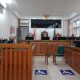 Suasana Persidangan saat Penundaan Putusan Kasus Pencemaran Lingkungan di Pengadilan Negeri Depok, Selasa (27/05/25)