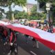 Kirab Merah Putih di CFD Depok