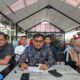 kuasa hukum AR, Fery Ramadhan, saat konpress