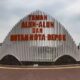 Alun-Alun Kota Depok atau taman Albar ditutup sementara selama perbaikan infrastruktur, 1–21 Juli 2025