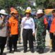 Bupati Cirebon, Imron, bersama jajaran Forkopimda meninjau langsung lokasi longsor Gunung Kuda