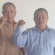 Kasnudin, didampingi Sekretaris Jenderal LSM GERAM, Toni saat dikonfirmasi