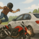Kecelakaan motor di Jalan Raya Sawangan, Depok, dini hari