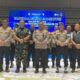 Petugas gabungan Polri, TNI, dan Dishub gelar simulasi pengamanan HUT Bhayangkara ke-79