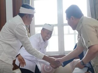 Wali Kota Depok Supian Suri bertemu Erick Thohir bahas rencana pembangunan stadion FIFA di Cipayung