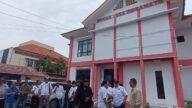 Sejumlah wartawan saat berkumpul di kantor Pemda Inderamayu