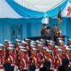 Presiden Prabowo Subianto meluncurkan Satuan Pelayanan Pemenuhan Gizi (SPPG) Polri di Monas dalam rangka HUT ke-79 Bhayangkara.