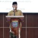 Wali Kota Depok Supian Suri memberikan keterangan terkait penghentian program santunan kematian