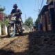 Kondisi jalan rusak Japura Kidul - Japura Lor, yang rusak parah.