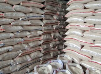 Satgas Pangan Depok melakukan sidak gudang beras CV Astu Sukmajaya untuk memastikan harga dan stok