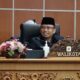 Wali Kota Depok Supian Suri memberikan keterangan terkait pengumuman Sekda Depok 2025.