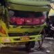 Dump truck mogok di Jalan Raya Tanah Baru Depok