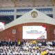 "Menteri Transmigrasi bersama Rektor UI saat melepas peserta Ekspedisi Patriot 2025