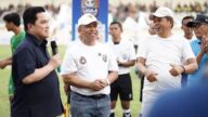 Ketum PSSI bahas stadion internasional di Depok