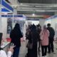 Pencari kerja memadati Job Fair Depok 2025.