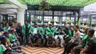 Komunitas ojol Depok bersama TNI Polri berdiskusi bersama pasca tragedi Affan Kurniawan