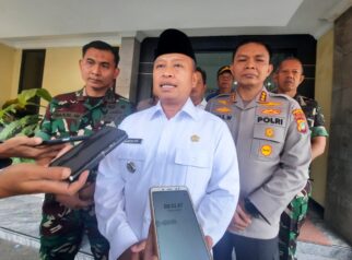 Wali Kota Depok Supian Suri mengimbau warga tetap menjaga kondusivitas