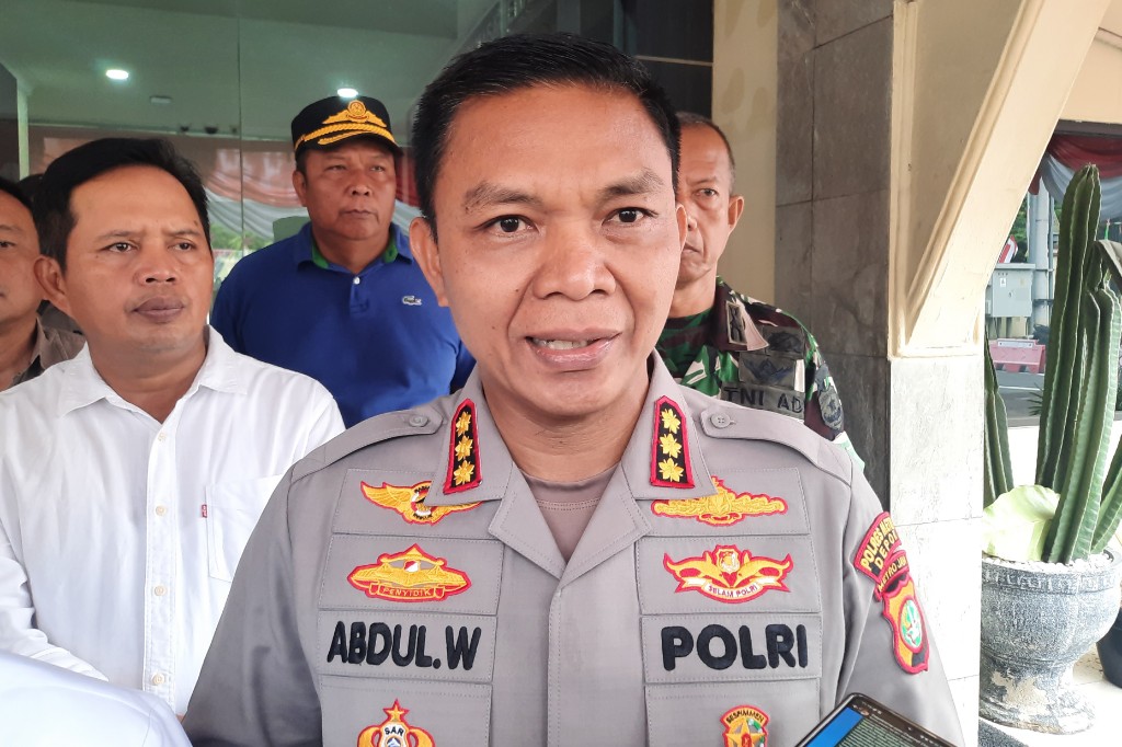 Massa anarkis di Depok bukan warga lokal