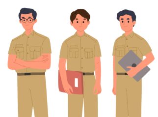 Ilustrasi PPPK Paruh Waktu di instansi pemerintah dengan berbagai jabatan yang tersedia.