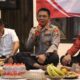 Kegiatan Ngopi Kamtibmas Polres Metro Depok Bersama Masyarakat di Kalimulya