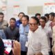 Wamenaker Imanuel Ebenezer (dua dari kiri) saat sidak ke PT Poli Medical
