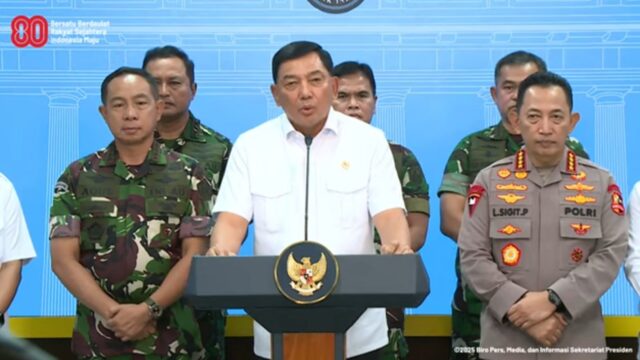 Keterangan Pers Menteri Pertahanan