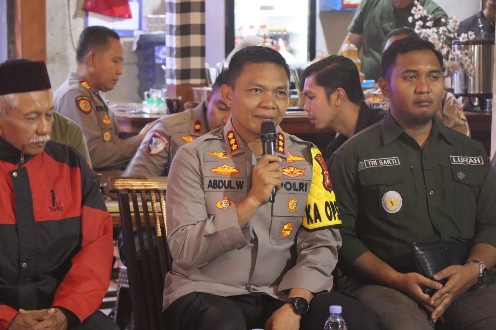 Ngopi Kamtibmas bersama Polres Metro Depok