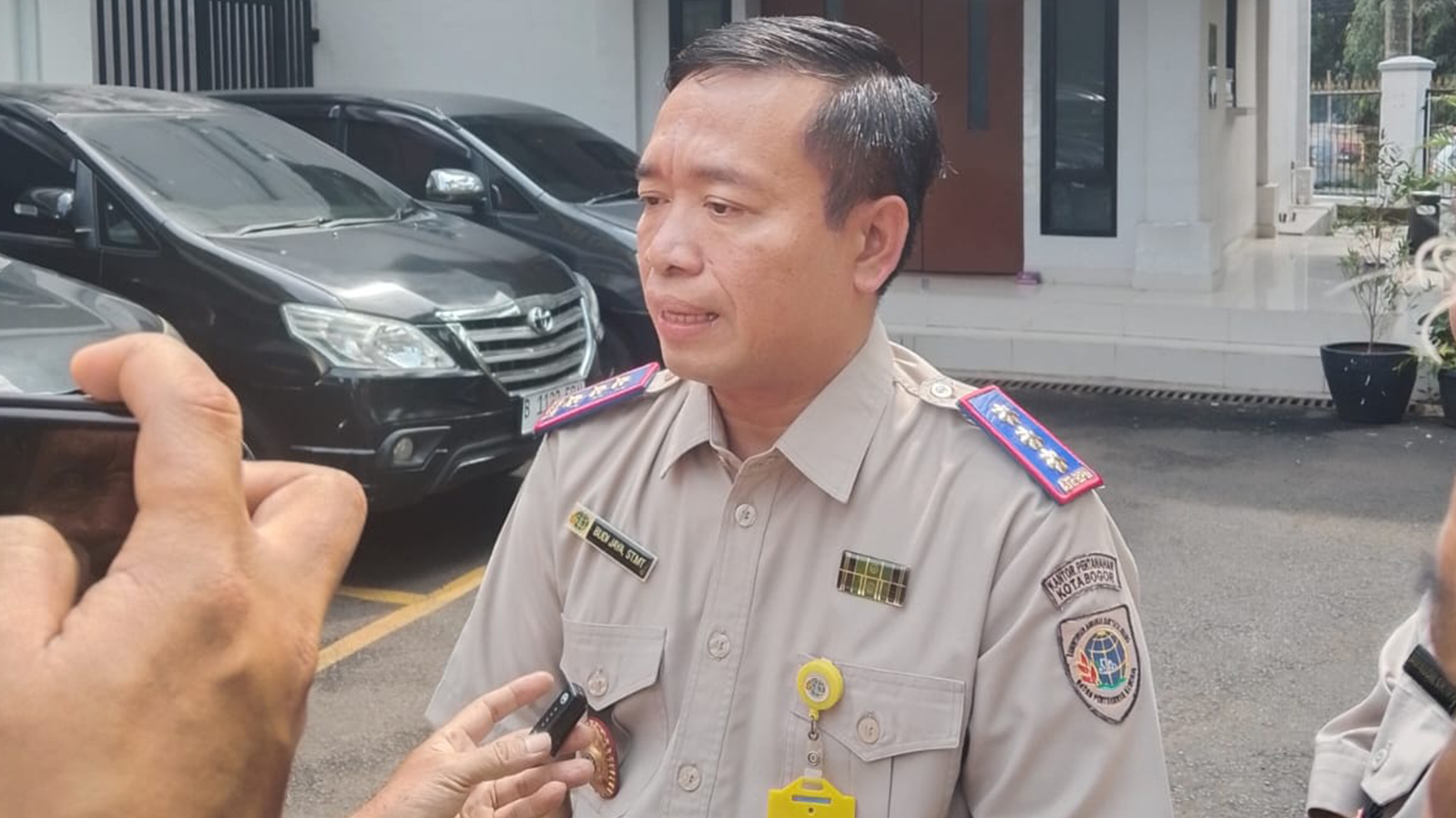 Kepala BPN Depok, Budi Jaya Silalahi