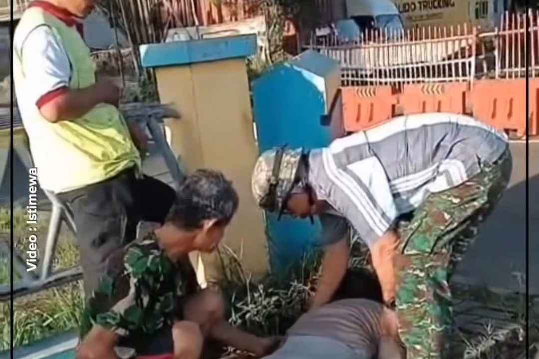 Gadis terkapar di kawasan Terminal Jatijajar, Kota Depok