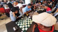 Peserta turnamen catur di Depok