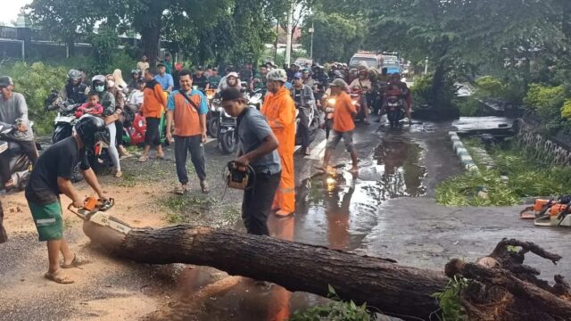 Kejadian bencana pada akhir Desember 2025 yang terdata BNPB