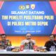 Kunjungan Tim Puslitbang Polri ke Polres Metro Depok