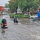 Banjir di Jalan Raya Duta Pelni, Kota Depok