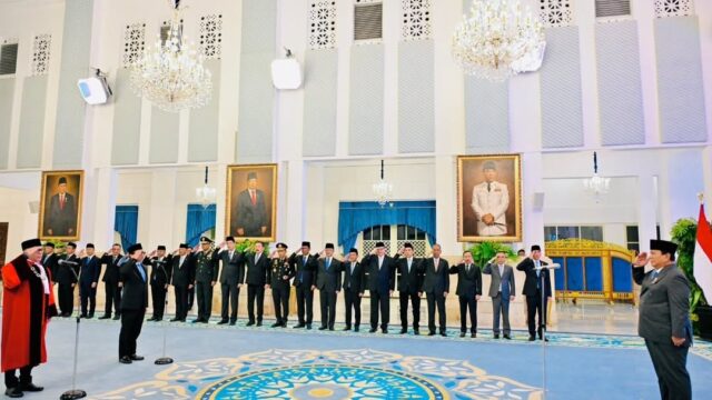 Pelatihan pejabat negara oleh Presiden Prabowo Subianto