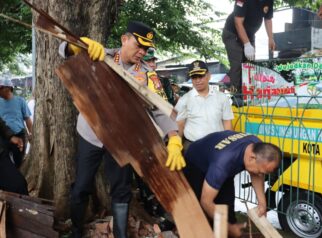 Gerakan ASRI di Pasar Agung, Kota Depok