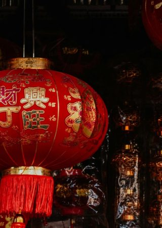 Pernak-pernik Imlek di Kota Depok