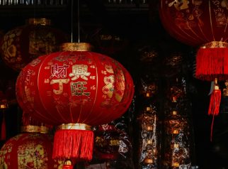 Pernak-pernik Imlek di Kota Depok