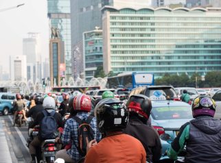 Lalu lintas Jakarta saat Ramadan