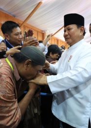 Gelar griya Idulfitri bersama Presiden Prabowo Subianto