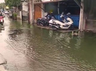 Genangan air Kota Depok