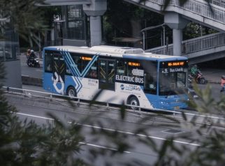 Transjakarta arus balik mudik Lebaran