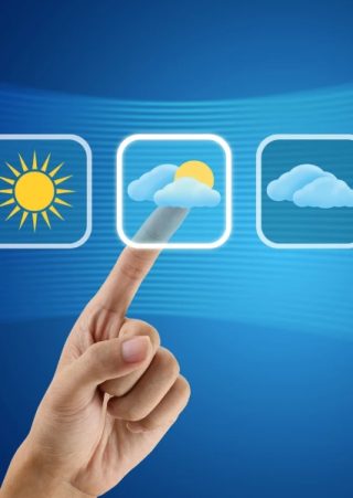 Layanan cuaca real time mudik lebaran