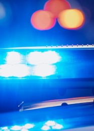 Patroli polisi di Kota Depok