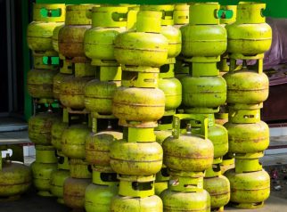 Pasokan gas LPG 3 kg