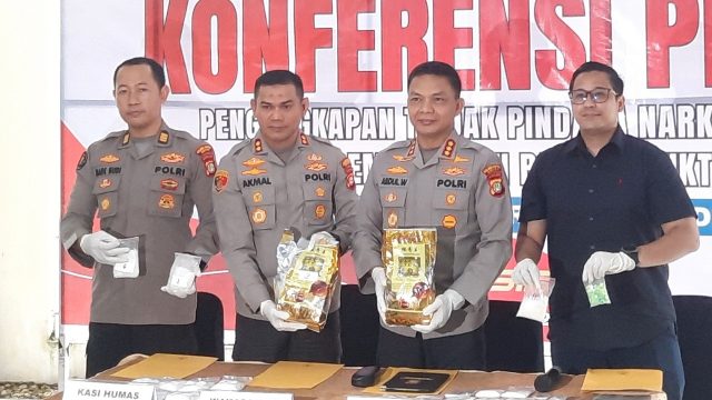 Pengungkapan kasus narkoba Polres Metro Depok