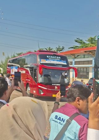 Mudik gratis Terminal Jatijajar Depok