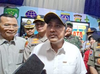 Monitoring pengamanan menjelang Idulfitri di Kota Depok